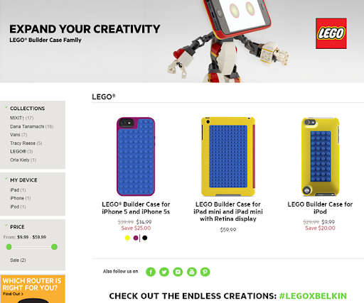 UGC: Lego & Belkin